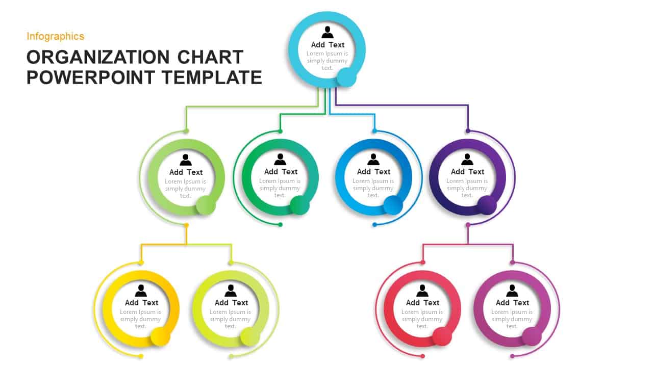 Detail Organizational Chart Template Powerpoint Nomer 57