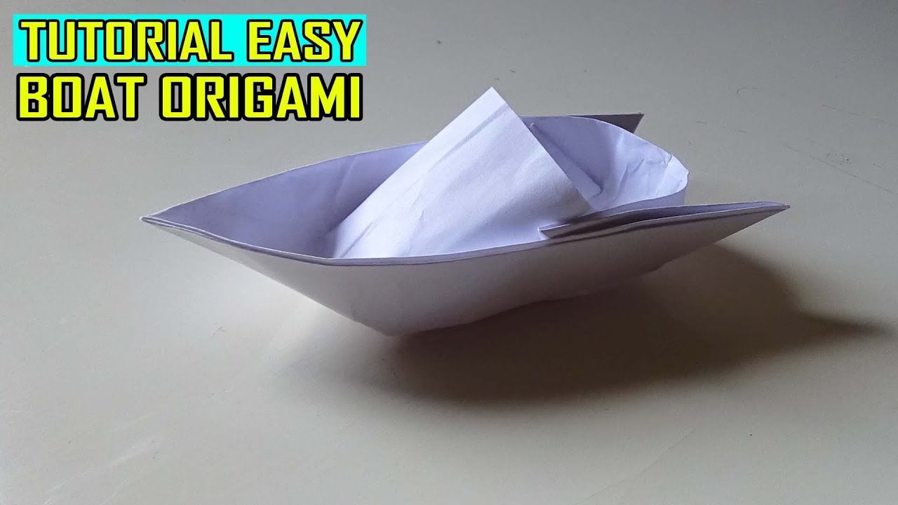 Origami Kapal Boat - KibrisPDR