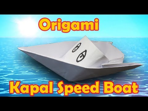 Detail Origami Kapal Boat Nomer 13