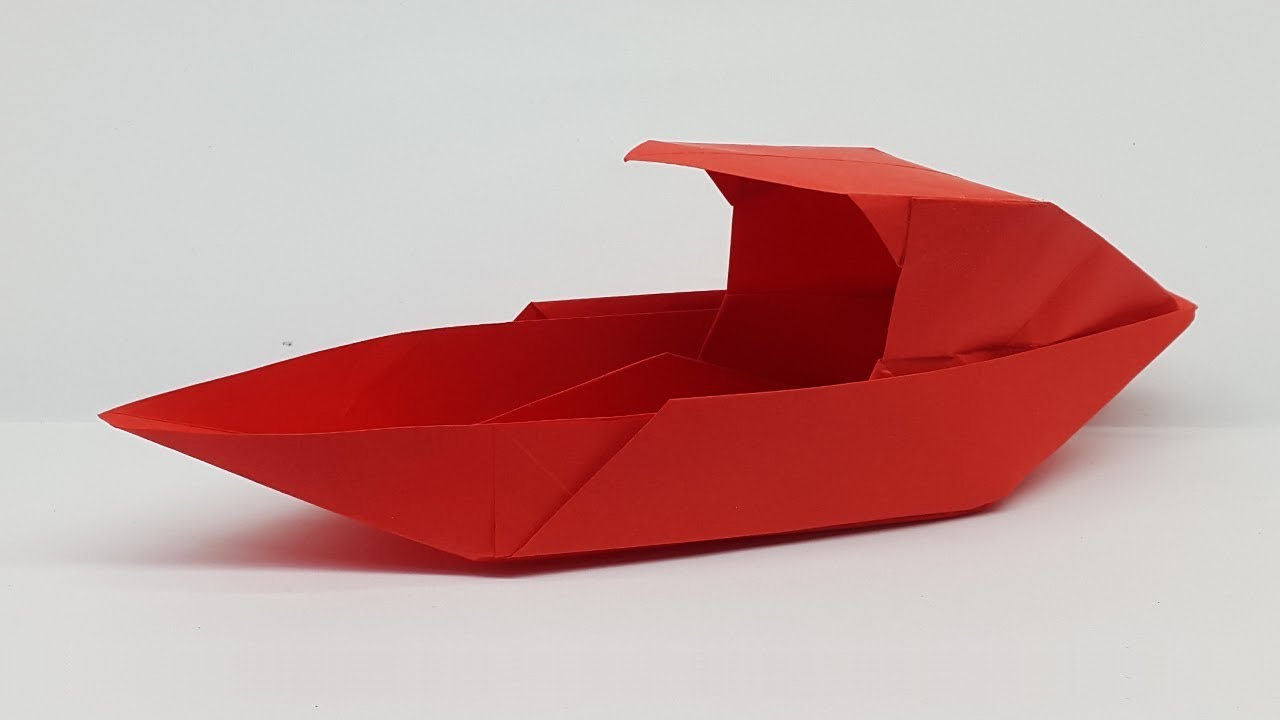 Detail Origami Kapal Boat Nomer 29