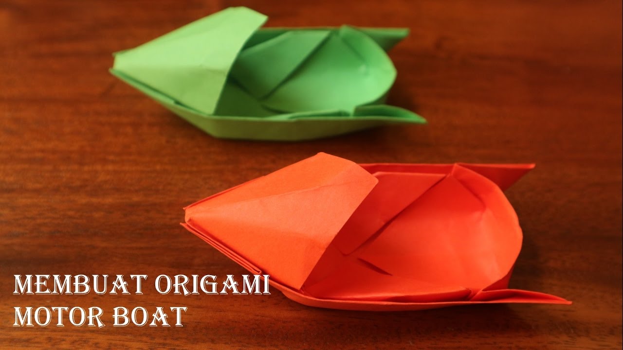 Detail Origami Kapal Boat Nomer 7