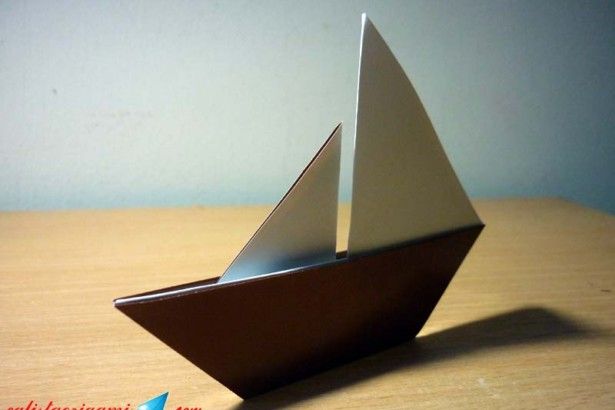 Detail Origami Kapal Kertas Nomer 7