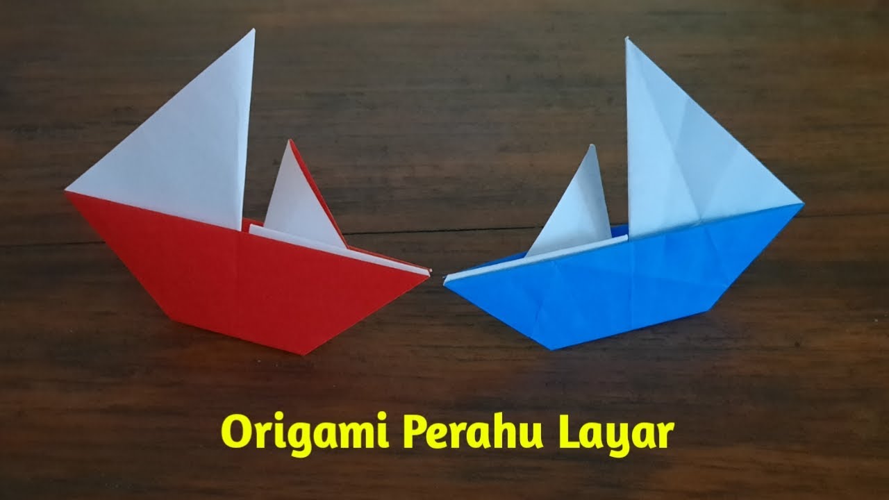 Detail Origami Kapal Layar Nomer 34