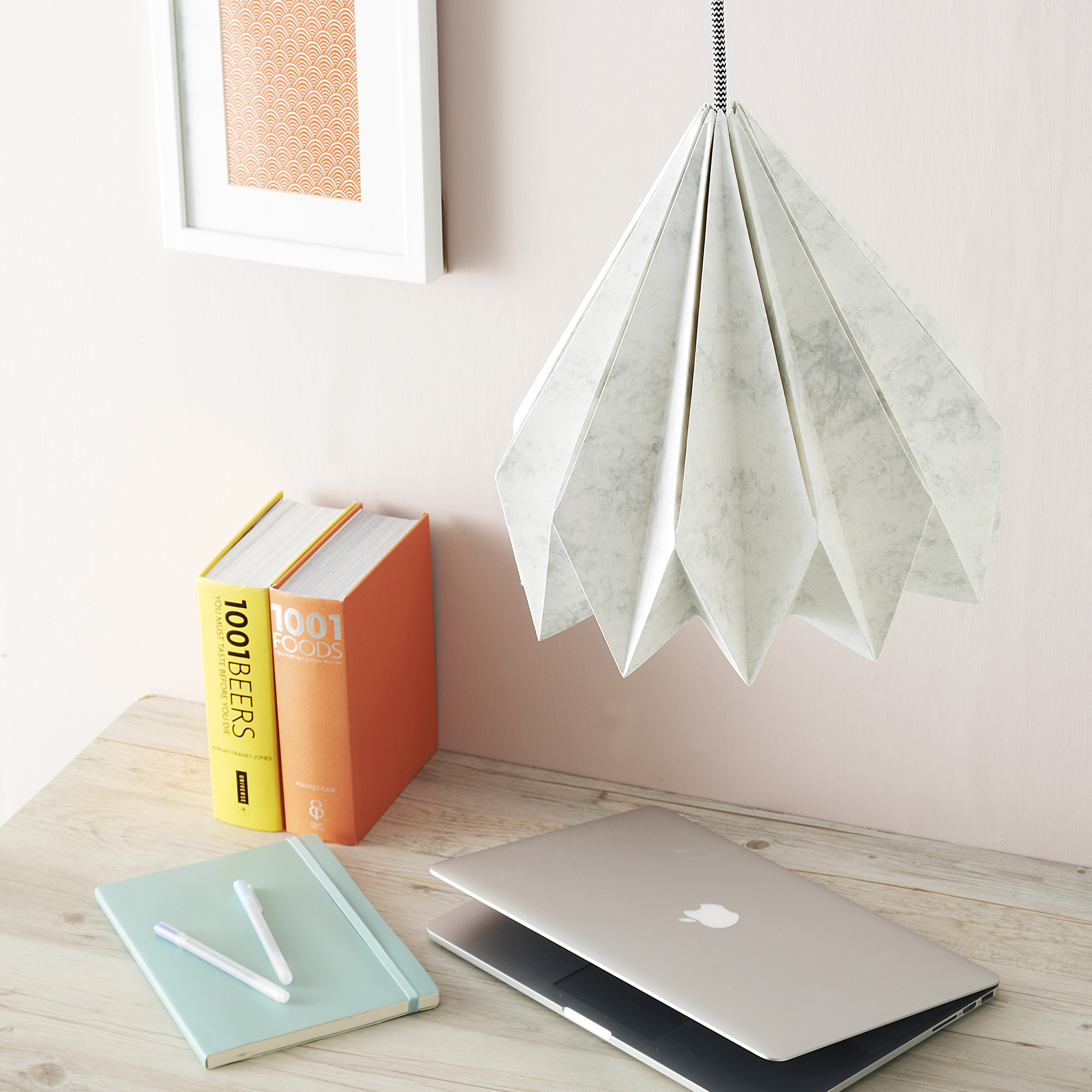 Detail Origami Lampshade Template Nomer 15