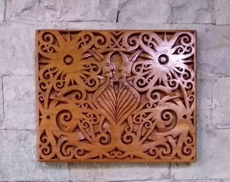 Detail Ornamen Kayu Untuk Dinding Nomer 6