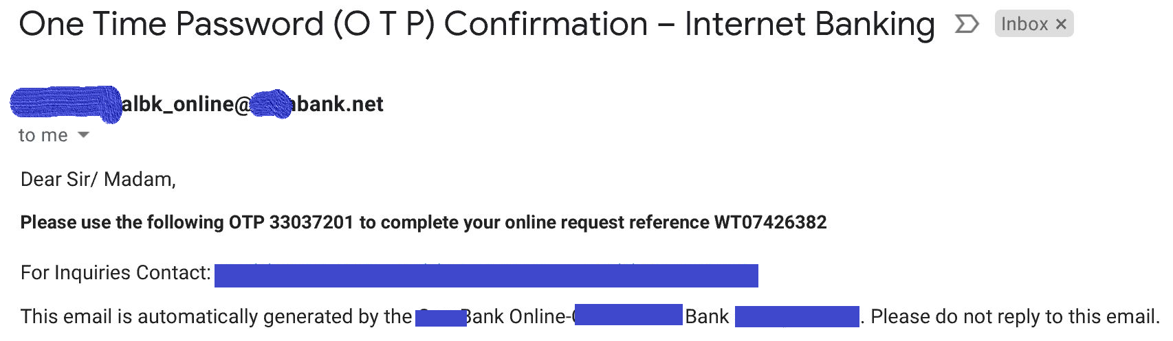Detail Otp Email Template Nomer 13