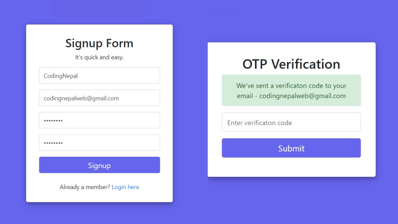 Detail Otp Email Template Nomer 33