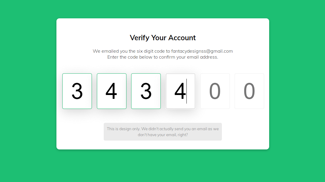 Detail Otp Email Template Nomer 39