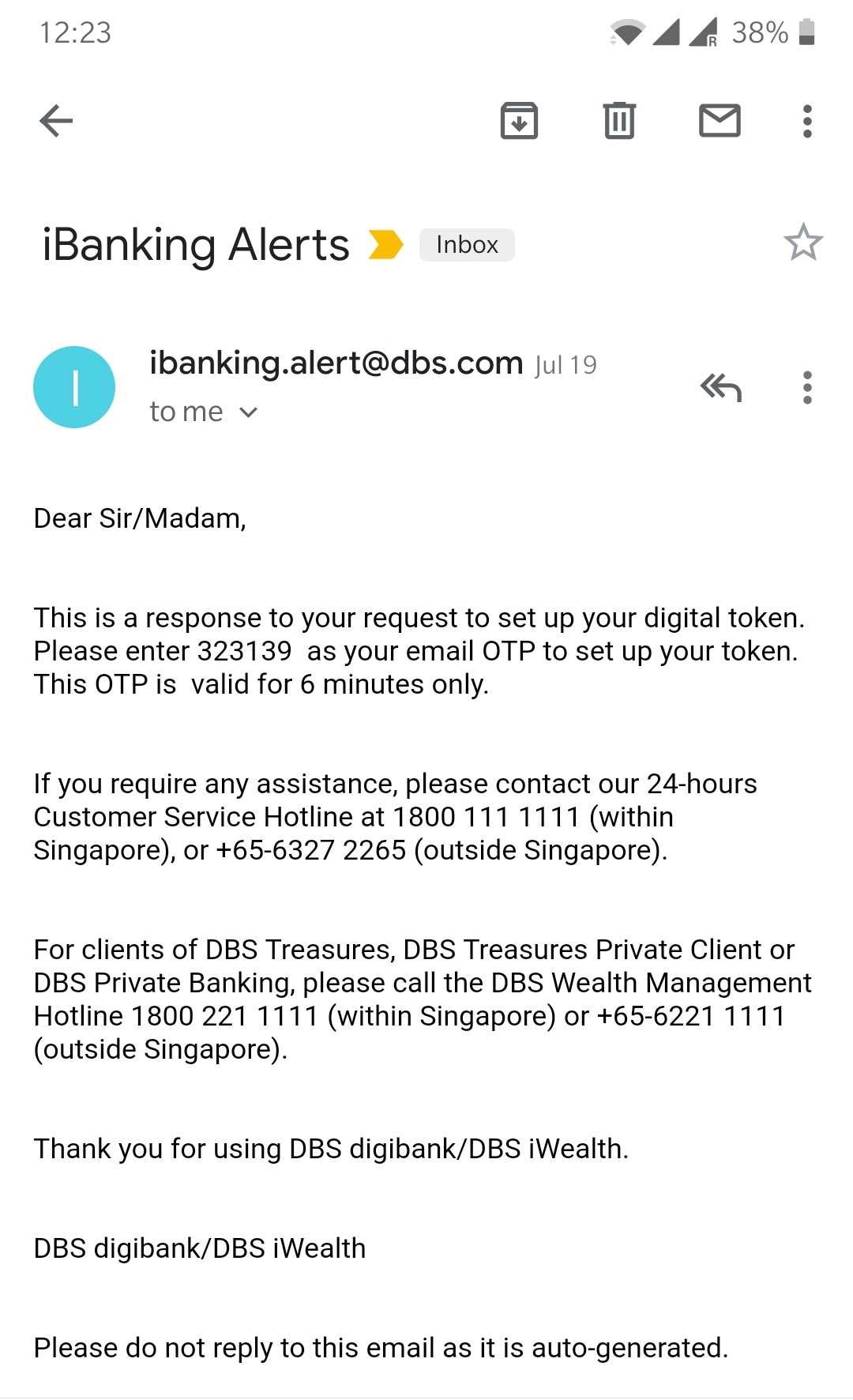 Detail Otp Email Template Nomer 41