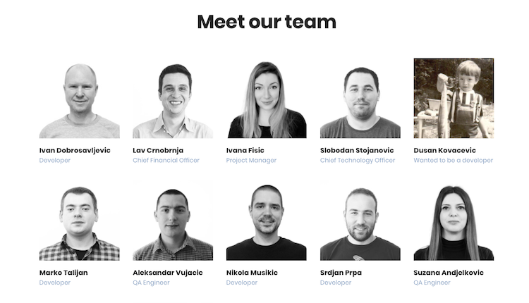 Detail Our Team Html Template Nomer 42