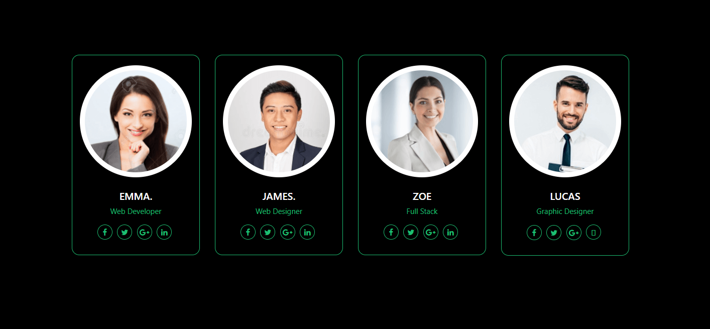 Detail Our Team Html Template Nomer 9