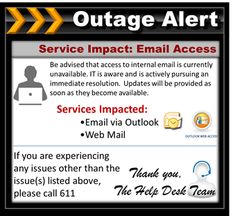 Detail Outage Communication Template Nomer 24