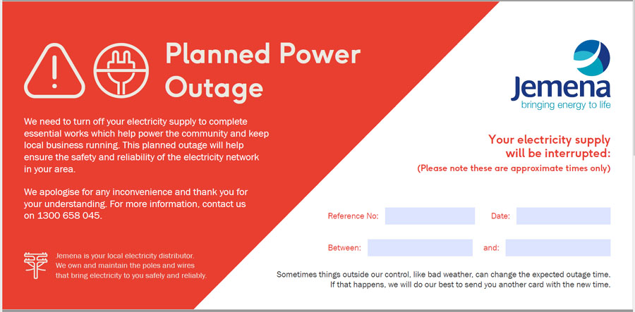 Detail Outage Communication Template Nomer 44