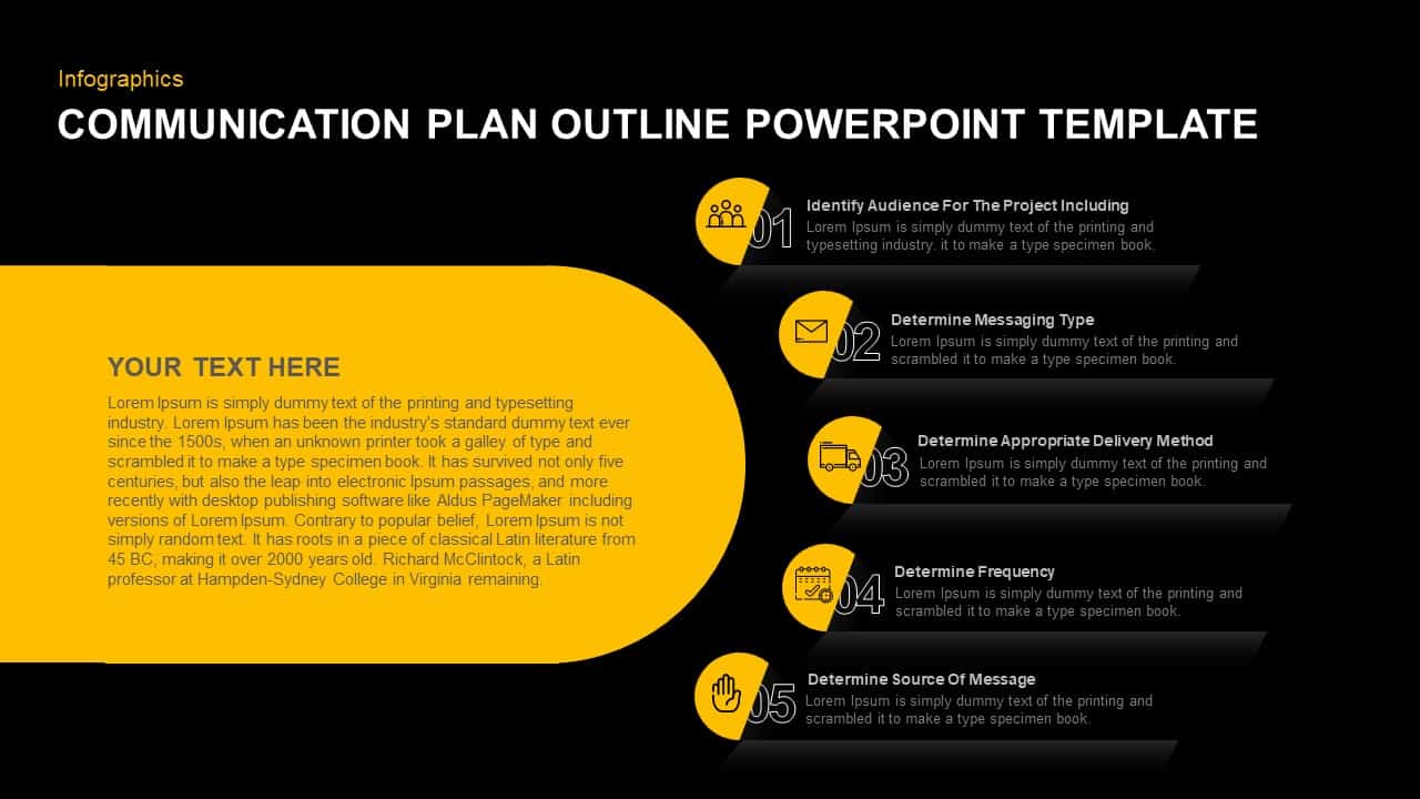 Detail Outline Ppt Template Nomer 15