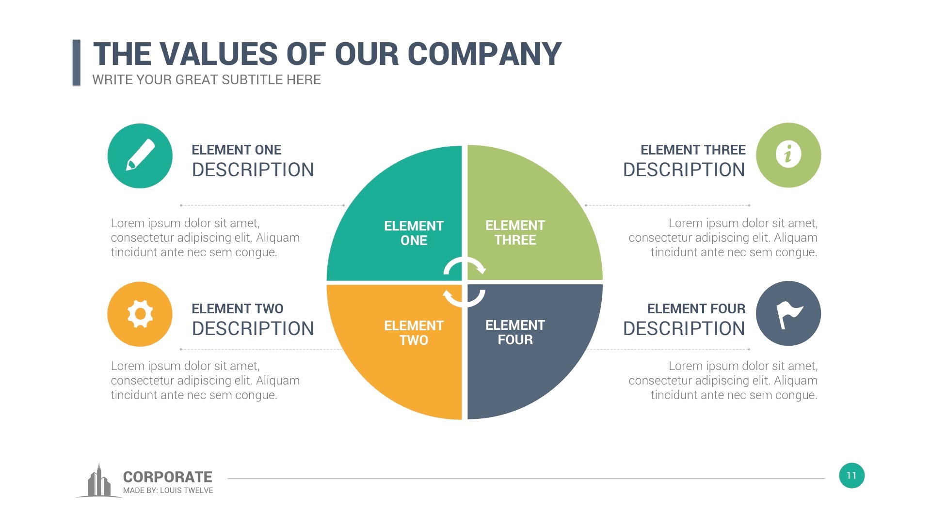 Detail Outline Ppt Template Nomer 34