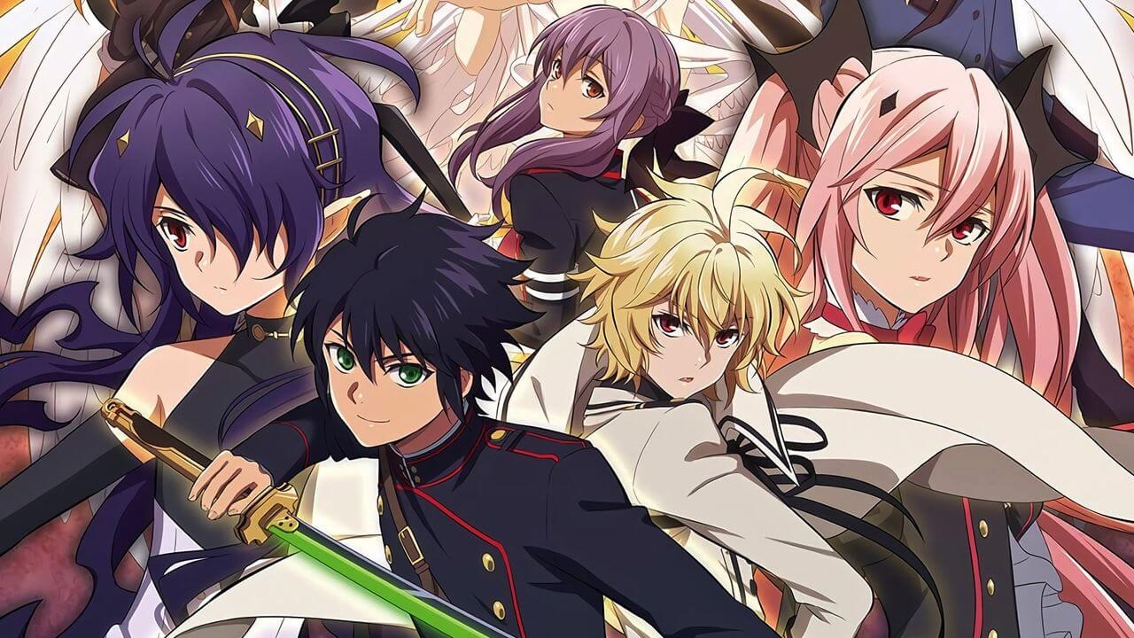 Detail Owari No Seraph Satu Gambar Terdapat Banyak Anime Nomer 12