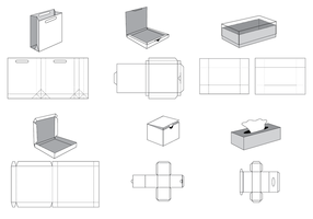 Detail Packaging Template Vector Free Download Nomer 25