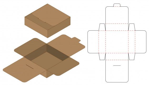 Detail Packaging Template Vector Free Download Nomer 26