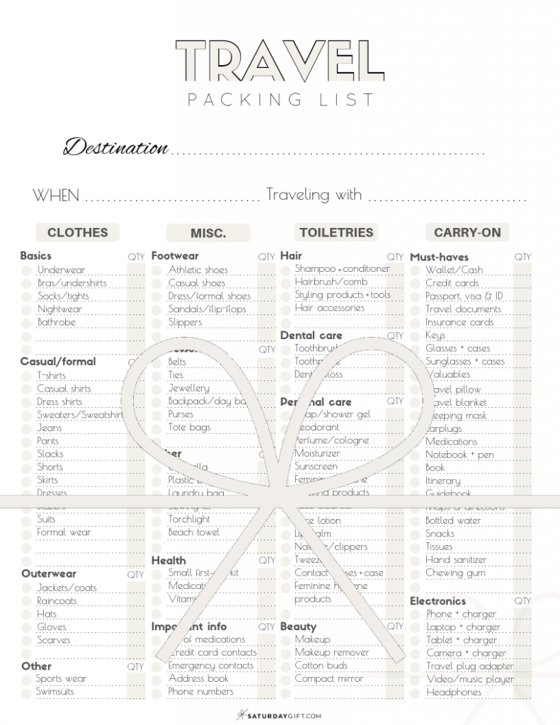 Detail Packing List Template Nomer 40