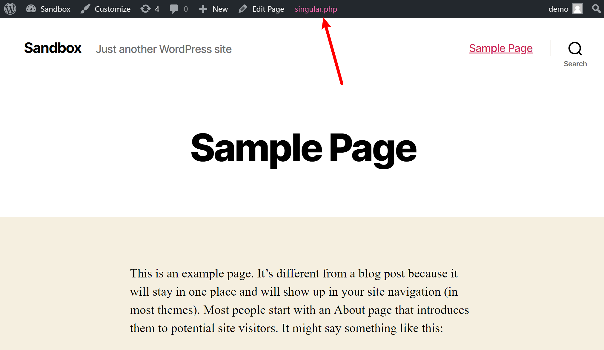 Detail Page Template Hierarchy Wordpress Nomer 42
