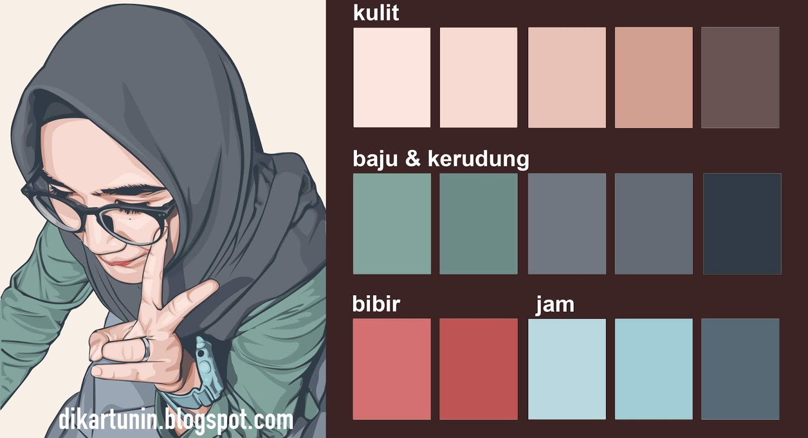 Detail Palet Vektor Wajah Nomer 13