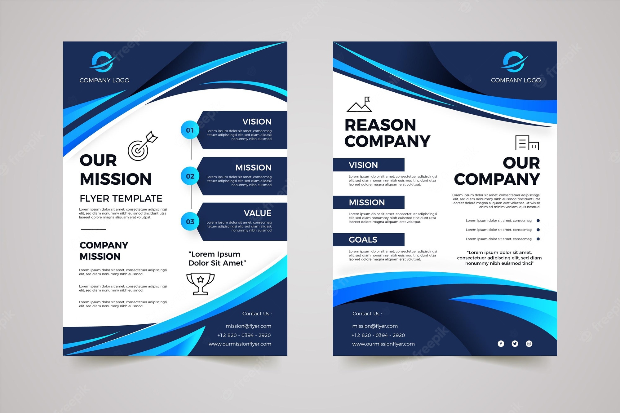 Detail Pamflet Template Nomer 19