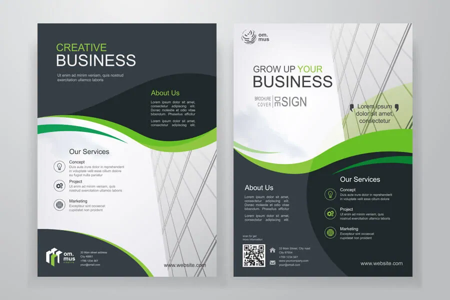 Detail Pamphlet Design Template Word Nomer 26