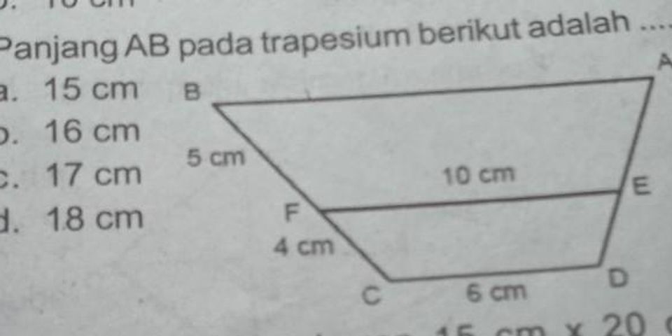 Detail Panjang Ab Pada Gambar Adalah Nomer 16