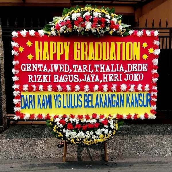 Detail Papan Bunga Wisuda Lucu Nomer 33