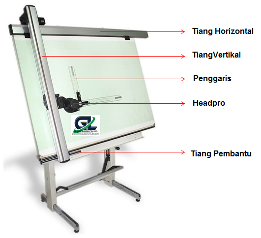 Detail Papan Gambar Teknik Nomer 2