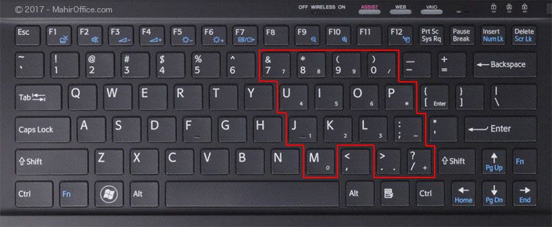 Detail Papan Keyboard Komputer Nomer 19