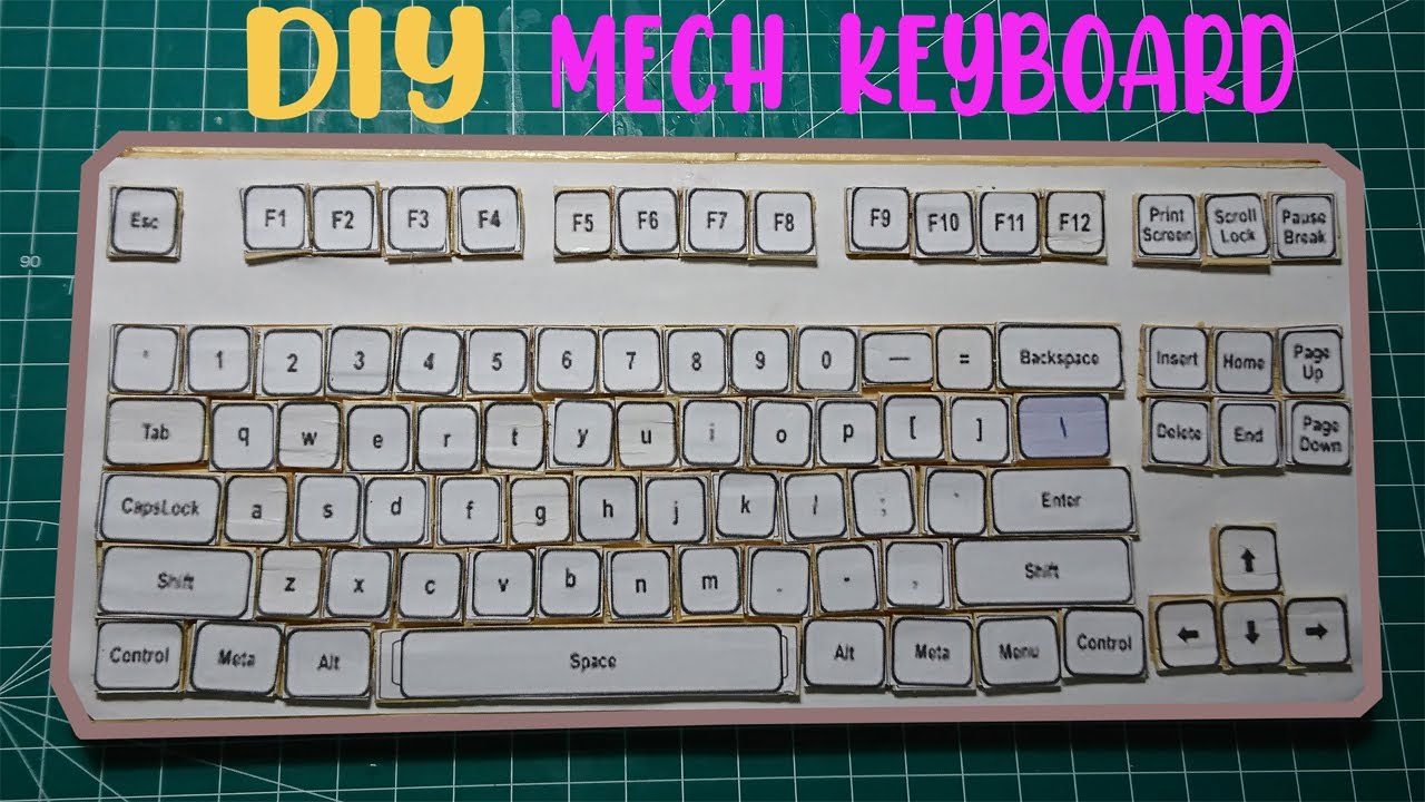 Detail Papan Keyboard Komputer Nomer 23