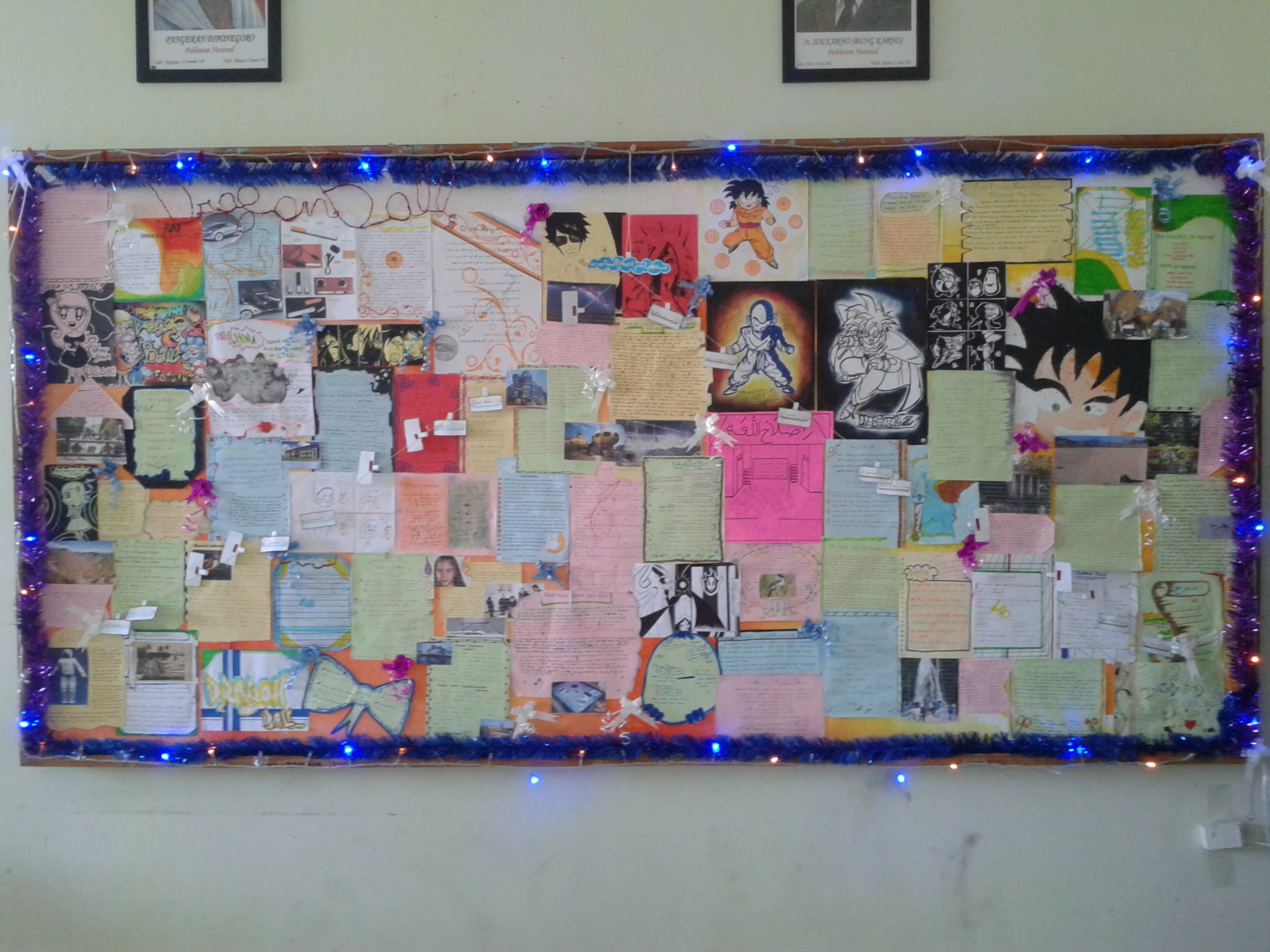 Detail Papan Mading Kelas Nomer 35