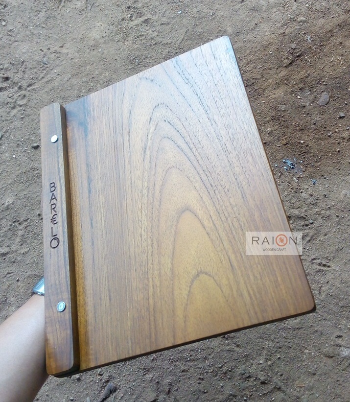 Detail Papan Menu Kayu Nomer 32