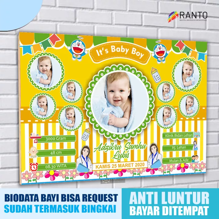 Detail Papan Nama Anak Baru Lahir Nomer 23