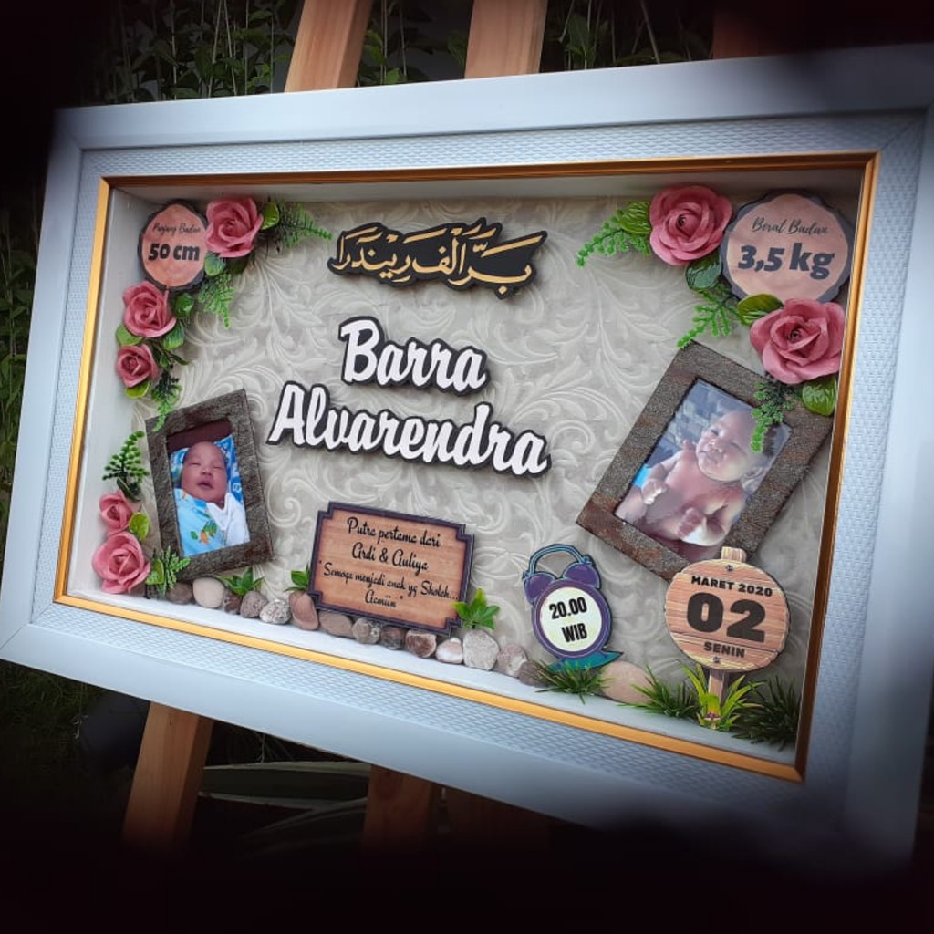 Detail Papan Nama Anak Baru Lahir Nomer 27