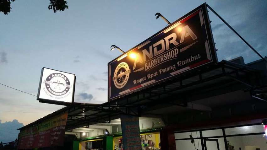 Detail Papan Nama Barbershop Nomer 29