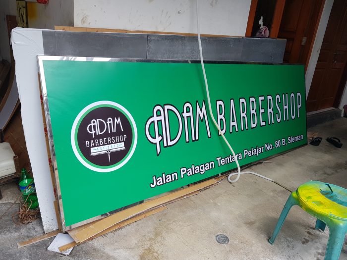 Detail Papan Nama Barbershop Nomer 44