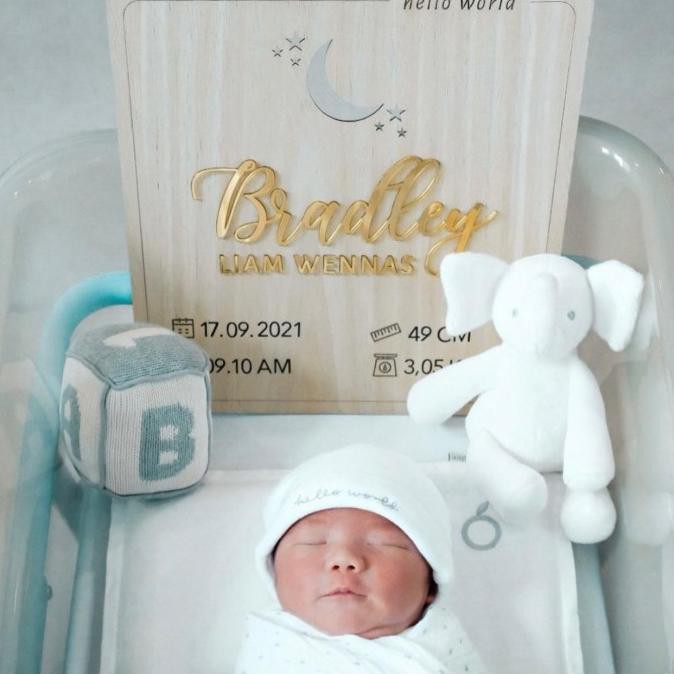 Detail Papan Nama Bayi Baru Lahir Nomer 15