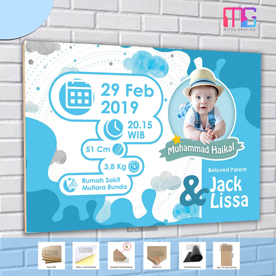 Detail Papan Nama Bayi Keren Nomer 23