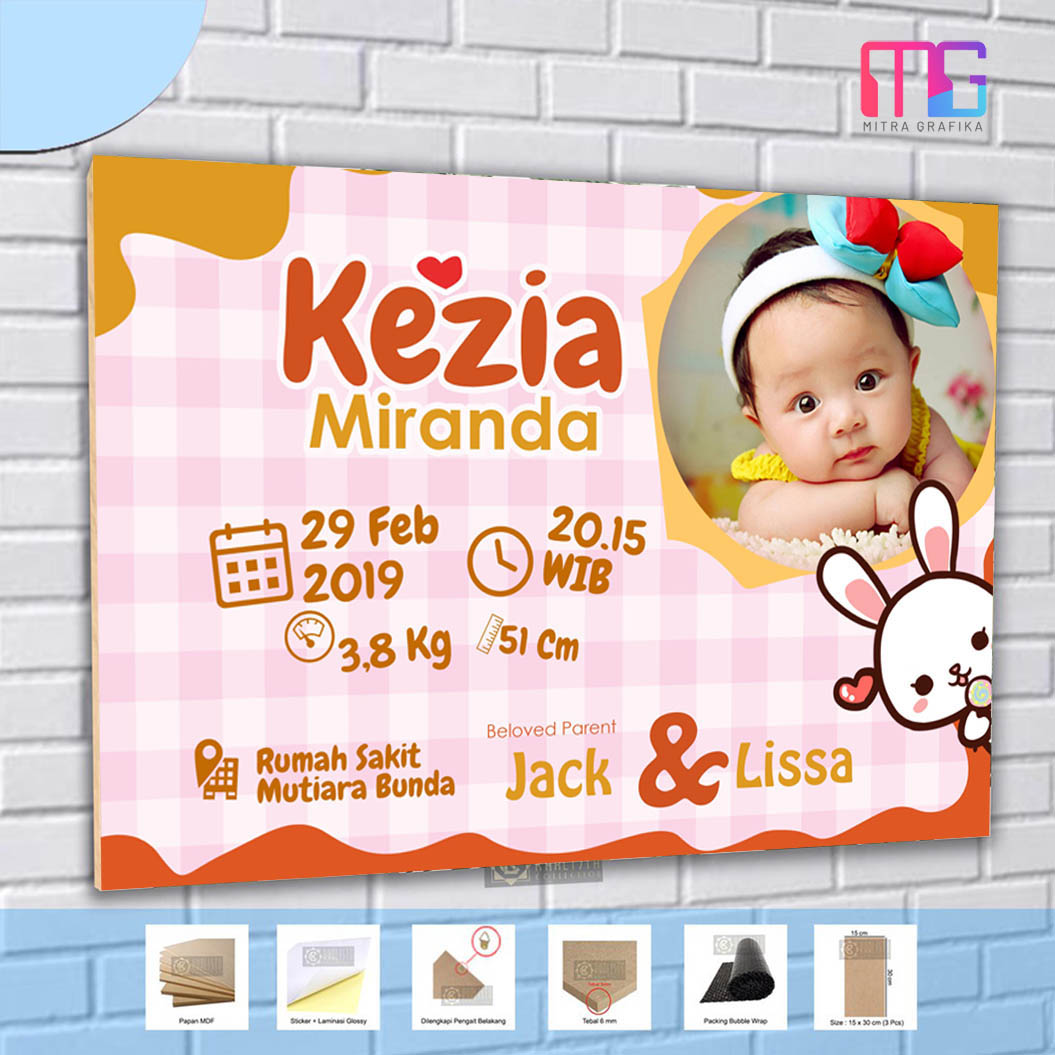 Detail Papan Nama Bayi Keren Nomer 4