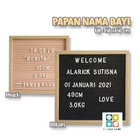 Detail Papan Nama Kayu Lucu Nomer 27