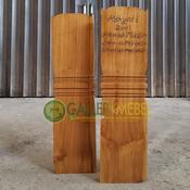 Detail Papan Nisan Kayu Nomer 21