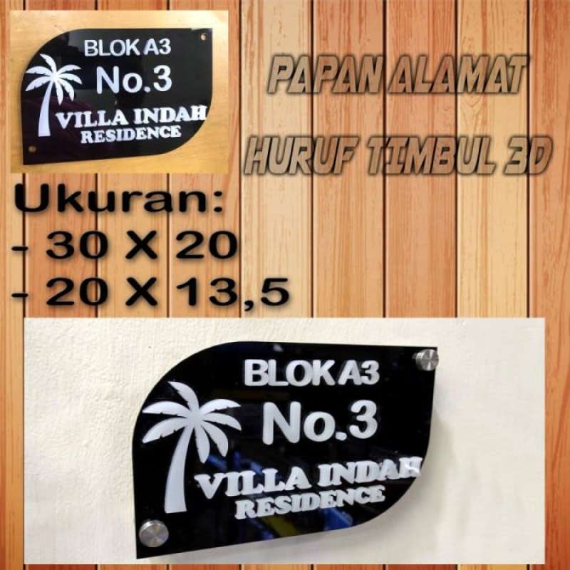 Detail Papan No Rumah Nomer 50