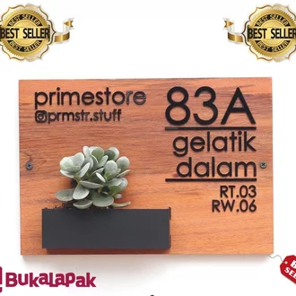 Detail Papan Nomor Rumah Nomer 48