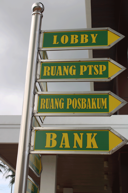 Detail Papan Penunjuk Arah Nomer 49