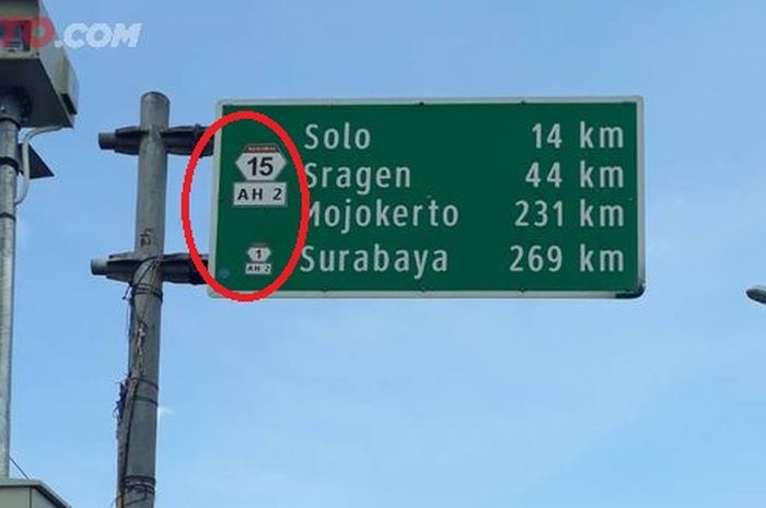 Detail Papan Penunjuk Jalan Nomer 4