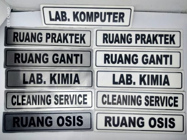 Detail Papan Tanda Sekolah Nomer 24