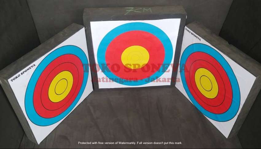 Detail Papan Target Panahan Nomer 21