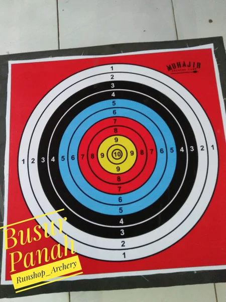 Detail Papan Target Panahan Nomer 24